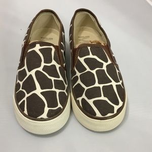 Michael Kors slip on textile upper shoes size 7